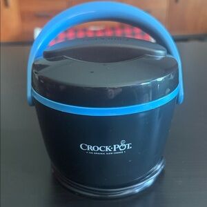 Crock-Pot Black and Blue Lunch Crock